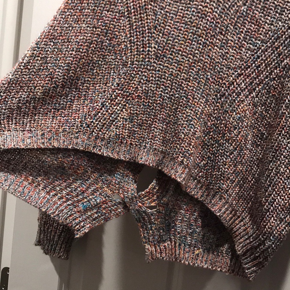 Express Cable Knit Split Back Sweater - Small Nwot - image 5